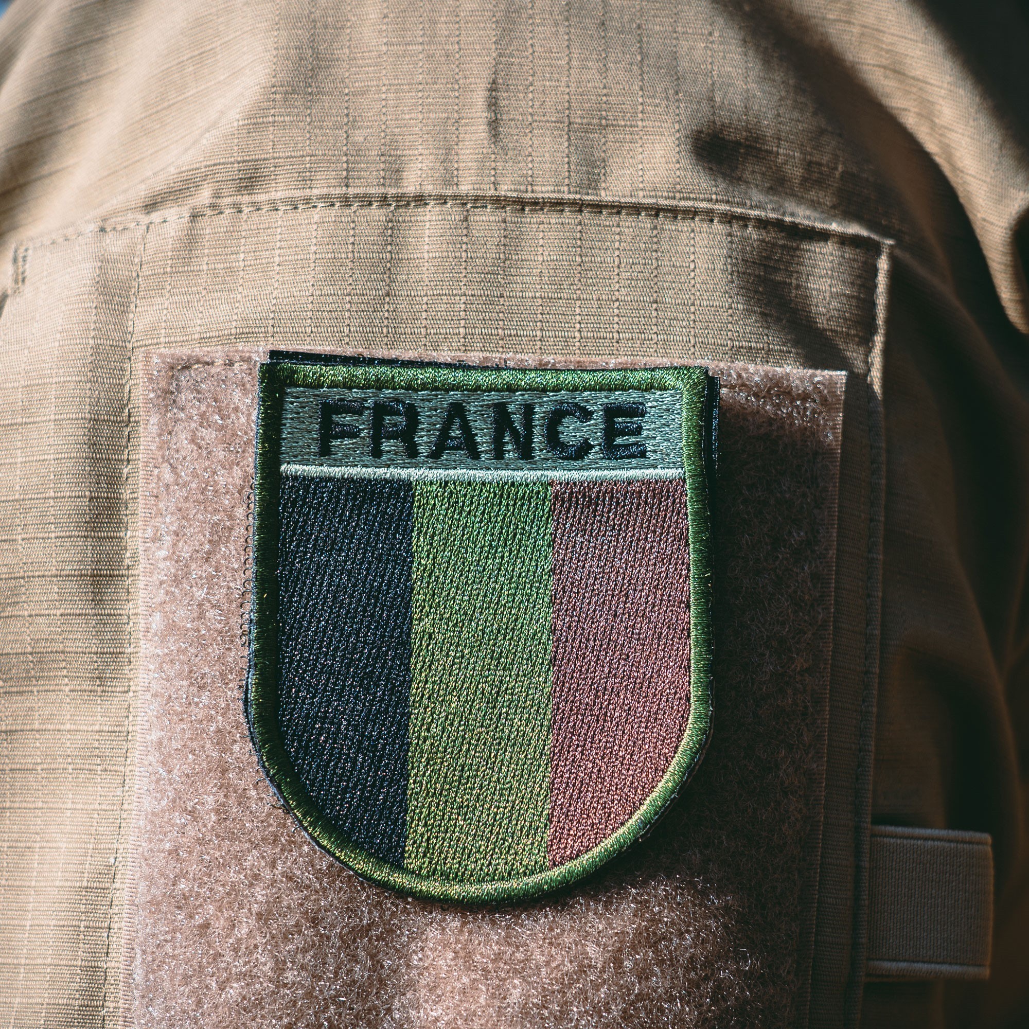 CHEMISE DE COMBAT TYPE UBAS COYOTE  - 3 CHEMISE DE COMBAT TYPE UBAS COYOTE  - 3