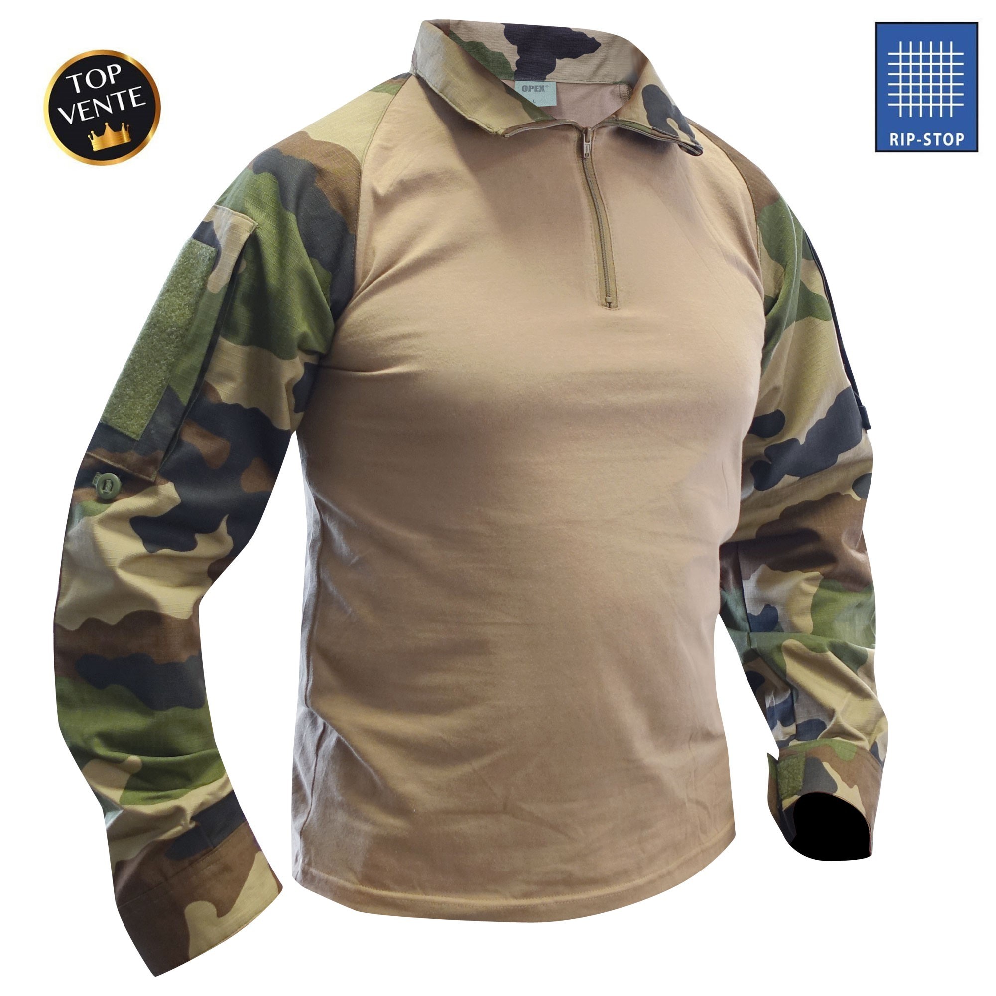 Treillis militaire F2 camouflage CE OPEX