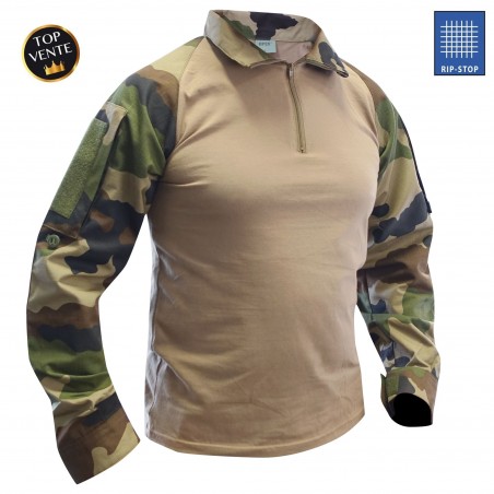 CHEMISE DE COMBAT TYPE UBAS EN COTON  - 1