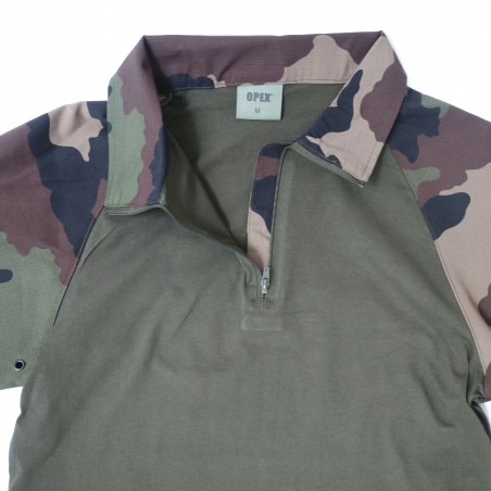 Chemise de combat type UBAS coton vert armée et Camo CE  - 4