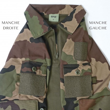 Chemise de combat type UBAS coton vert armée et Camo CE  - 7