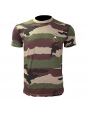 TEE SHIRT MANCHES COURTES CAMOUFLAGE SERIGRAPHIE LEGION