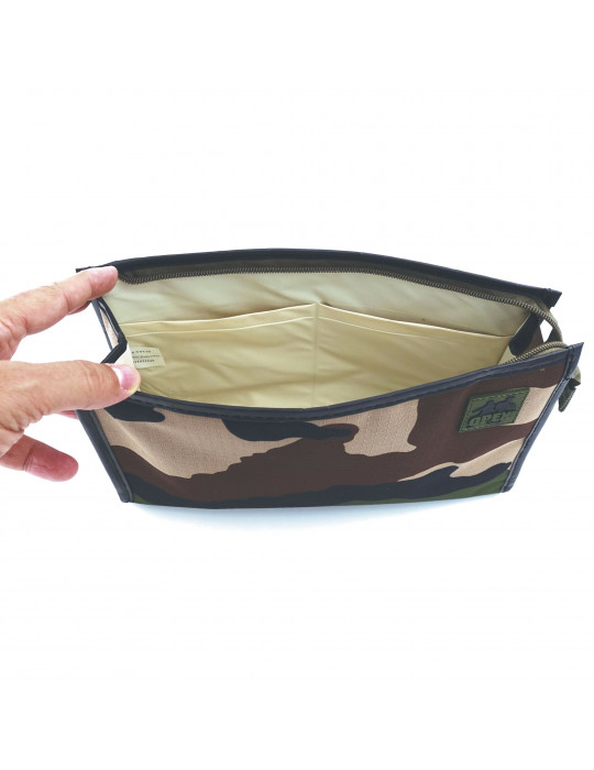 TROUSSE TOILETTE MATELASSEE CAMO CE  - 3