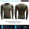 T-shirt Thermatrek manches longues thermorégulateur, antibactérien, hypoallergénique et anti odeur  - 2 T-shirt Thermatrek manches longues thermorégulateur, antibactérien, hypoallergénique et anti odeur  - 2