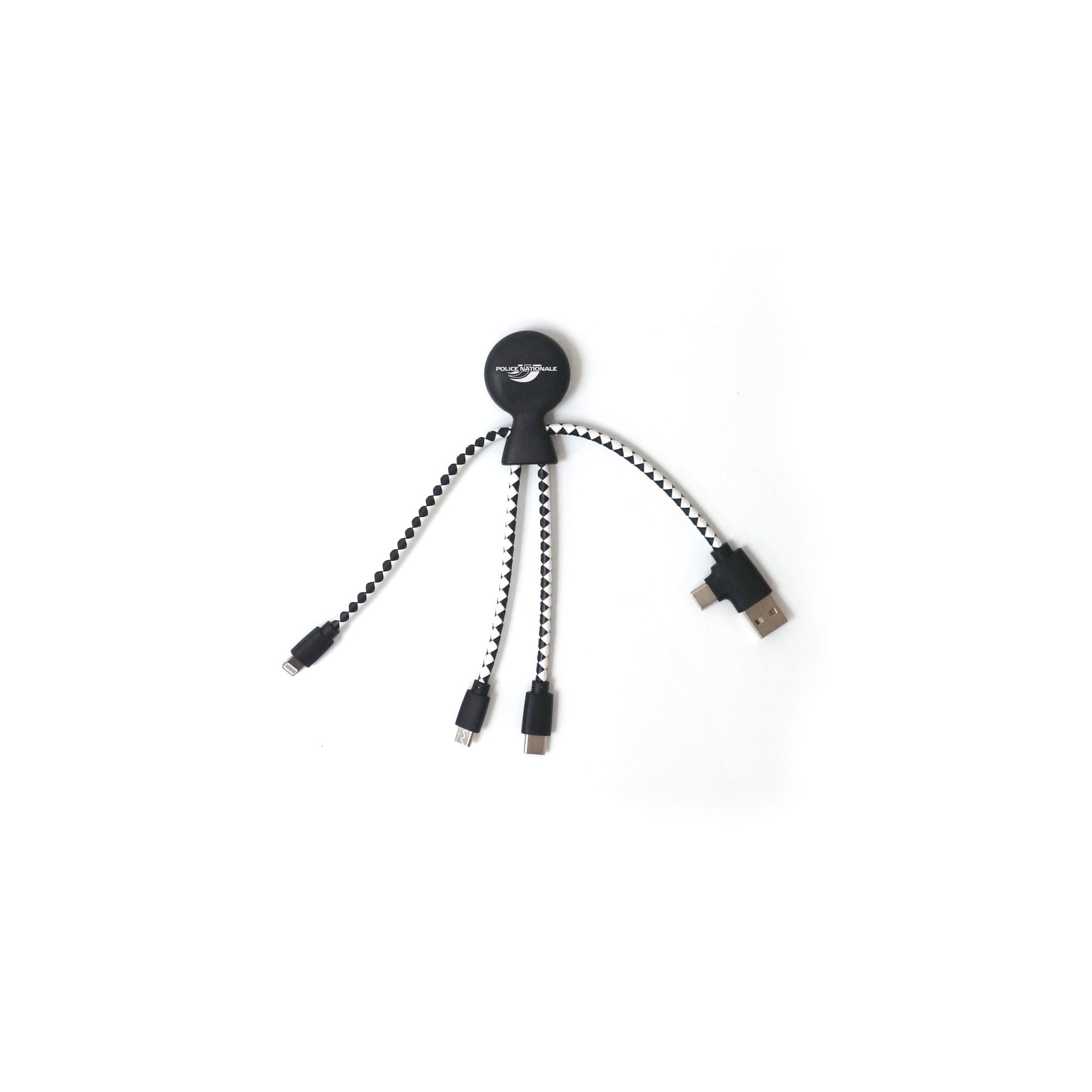 CABLE MULTI CONNECTEURS  - 8