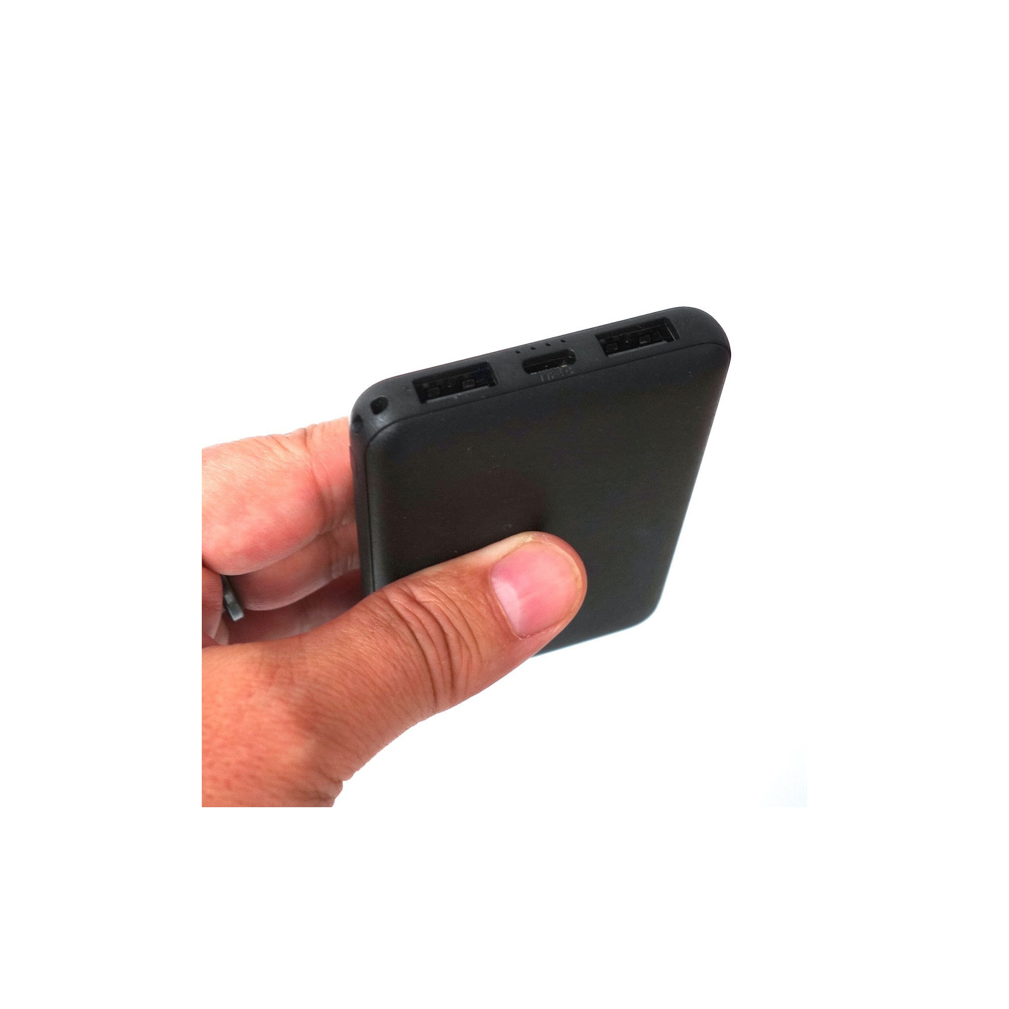 POWERPACKBIO BATTERIE EXTERNE 5000 mAh NOIRE ET CABLE MULTI CONNECTEU  - 3 POWERPACKBIO BATTERIE EXTERNE 5000 mAh NOIRE ET CABLE MULTI CONNECTEU  - 3