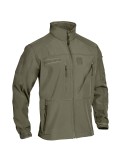 BLOUSON VERT SOFTSHELL 3 COUCHES  - 1 BLOUSON VERT SOFTSHELL 3 COUCHES  - 1