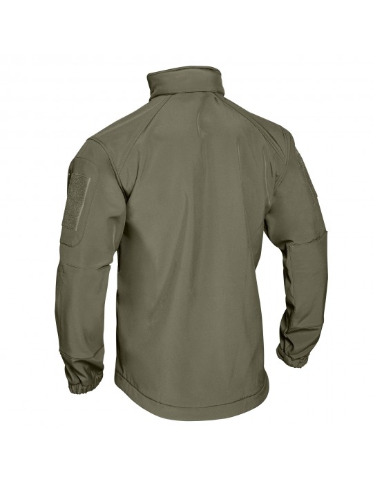 BLOUSON VERT SOFTSHELL 3 COUCHES  - 2