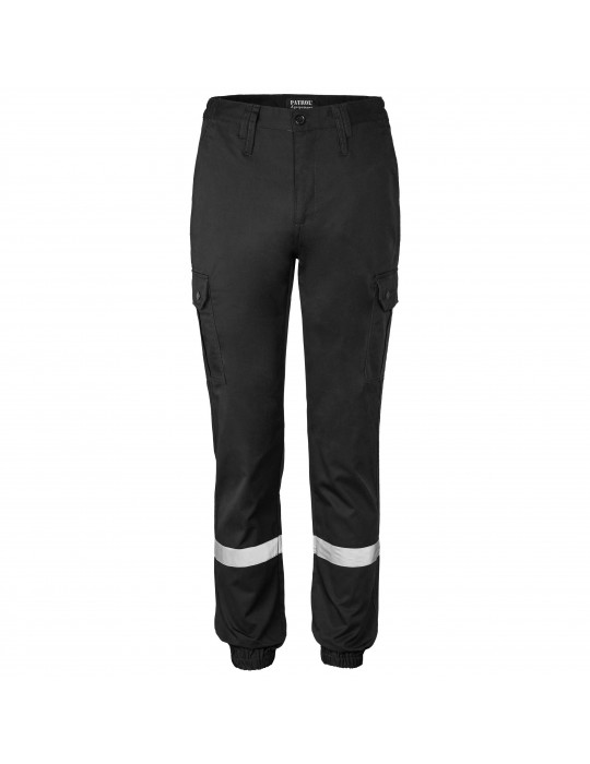 PANTALON noir SECURITE INCENDIE NOIR AVEC POCHES LATERALES  - 1