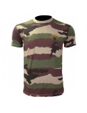 TEE SHIRT MILITAIRE CAMO CE COTON BRODE - 2 TEE SHIRT MILITAIRE CAMO CE COTON BRODE - 2