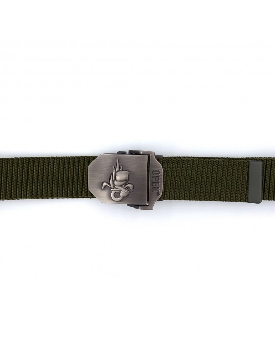 CEINTURE BOUCLE GRAVEE LEGION  - 1