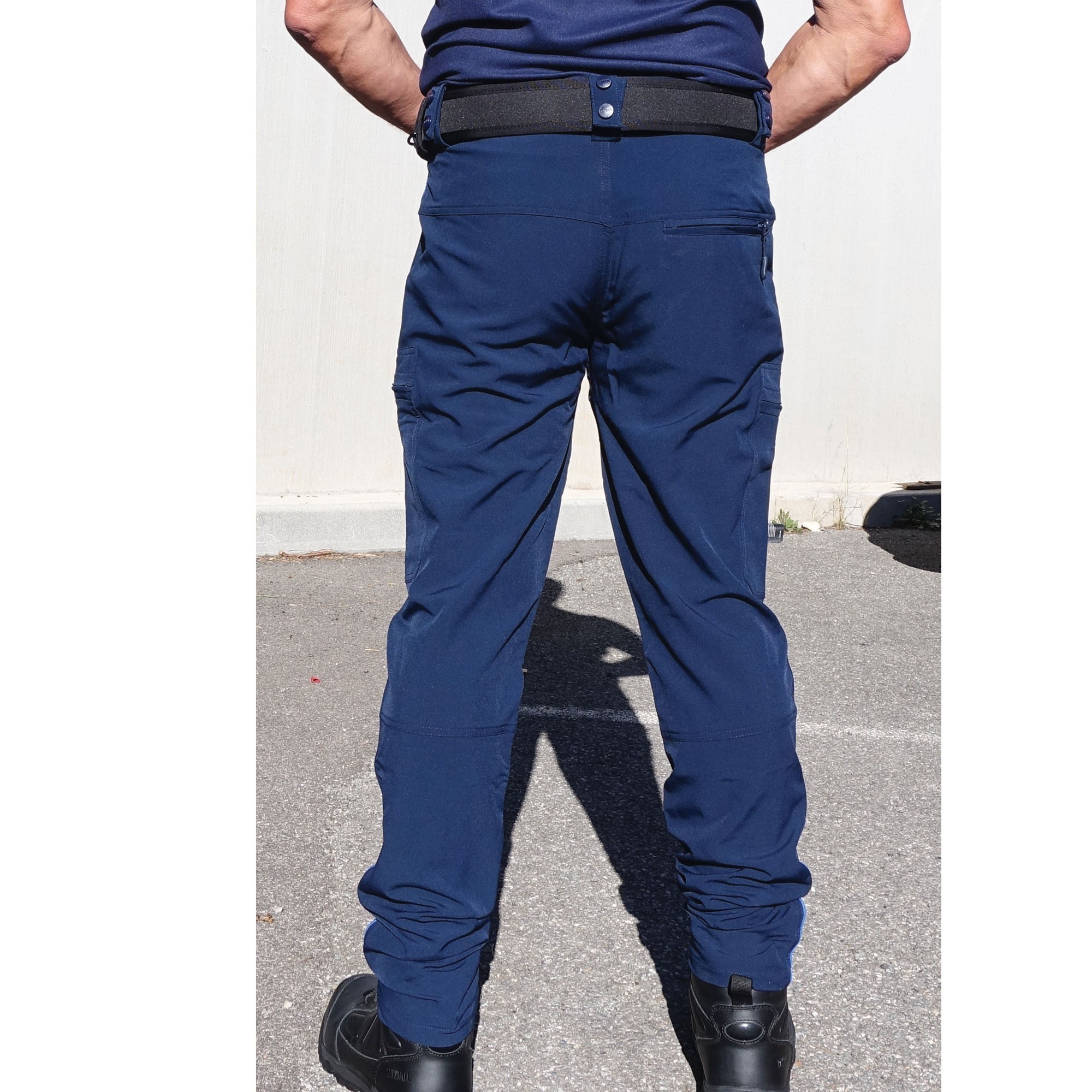 PANTALON INTERVENTION LEGER MAT BLEU FITTE POLICE MUNICIPALE  - 4 PANTALON INTERVENTION LEGER MAT BLEU FITTE POLICE MUNICIPALE  - 4