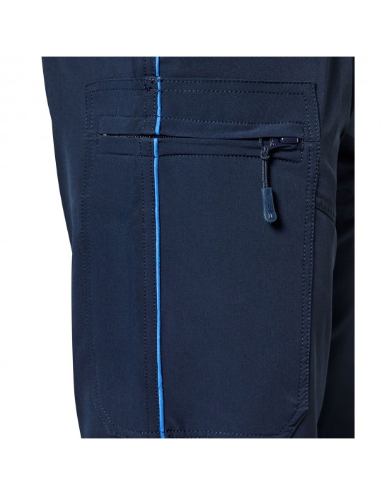 PANTALON INTERVENTION LEGER MAT BLEU FITTE POLICE MUNICIPALE  - 6