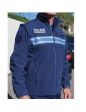 BLOUSON SOFTSHELL POLICE MUNICIPALE 2 EN1 MANCHES AMOVIBLES  - 3 BLOUSON SOFTSHELL POLICE MUNICIPALE 2 EN1 MANCHES AMOVIBLES  - 3