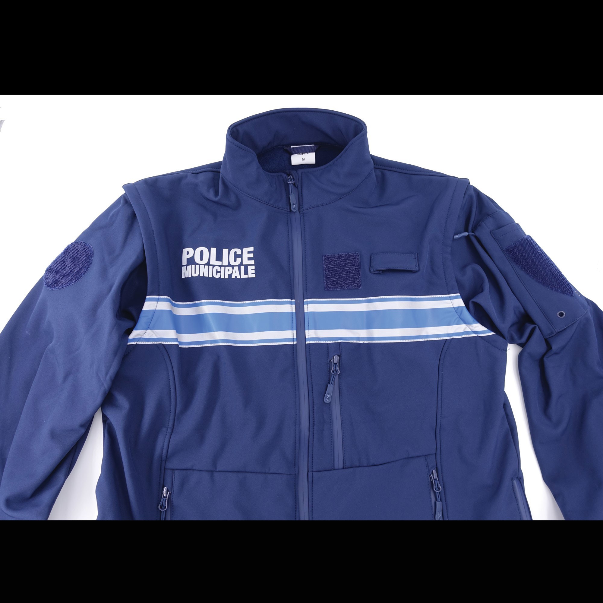 BLOUSON SOFTSHELL POLICE MUNICIPALE 2 EN1 MANCHES AMOVIBLES  - 6 BLOUSON SOFTSHELL POLICE MUNICIPALE 2 EN1 MANCHES AMOVIBLES  - 6