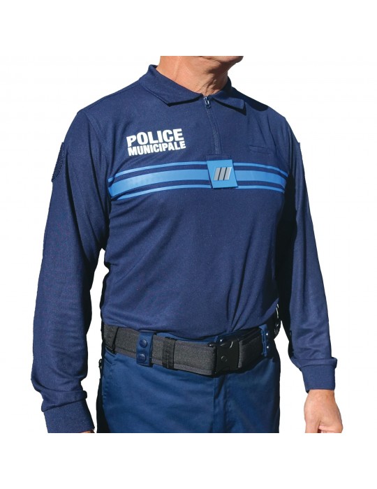 Polo Police Municipale manches longues Cooldry®  - 1