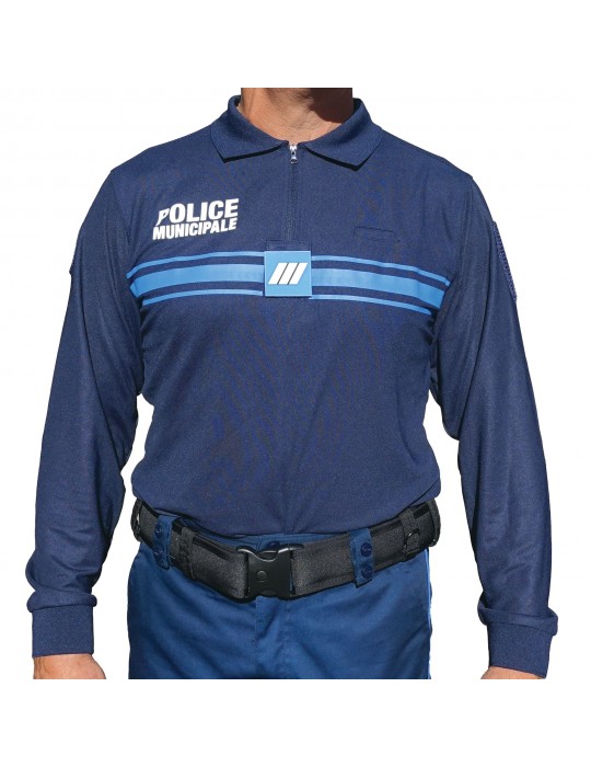 Polo Police Municipale manches longues Cooldry®  - 2