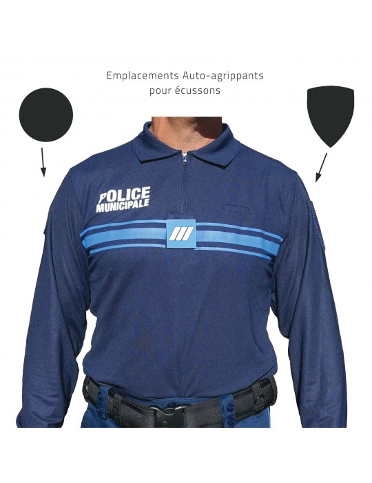 Polo Police Municipale manches longues Cooldry®  - 4