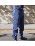 PANTALON INTERVENTION MAT BLEU POLICE MUNICIPALE