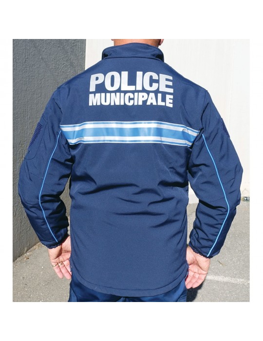 Blouson Softshell Police Municipale Grand froid matelassé  - 2