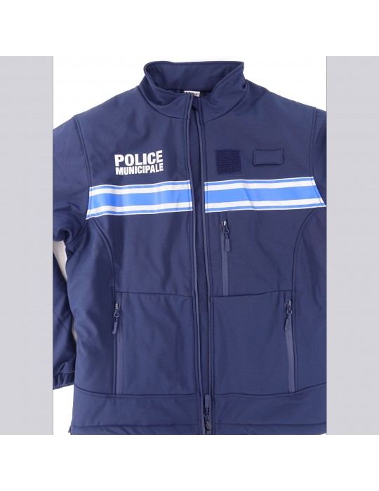 Blouson Softshell Police Municipale Grand froid matelassé  - 7