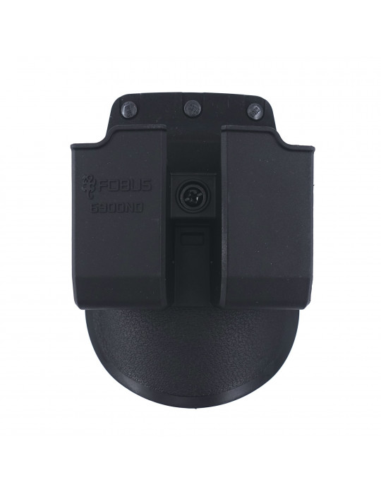 DOUBLE PORTE CHARGEURS 9MM FOBUS POUR GLOCK EN PADDLE FIXE OU ROTATIF