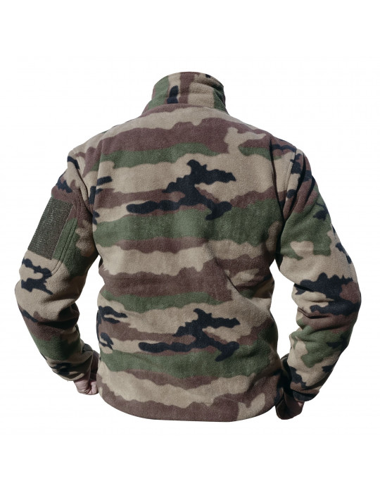 BLOUSON POLAIRE CAMO CE FITTE