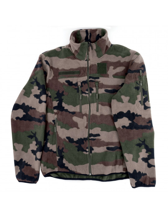 BLOUSON POLAIRE CAMO CE FITTE