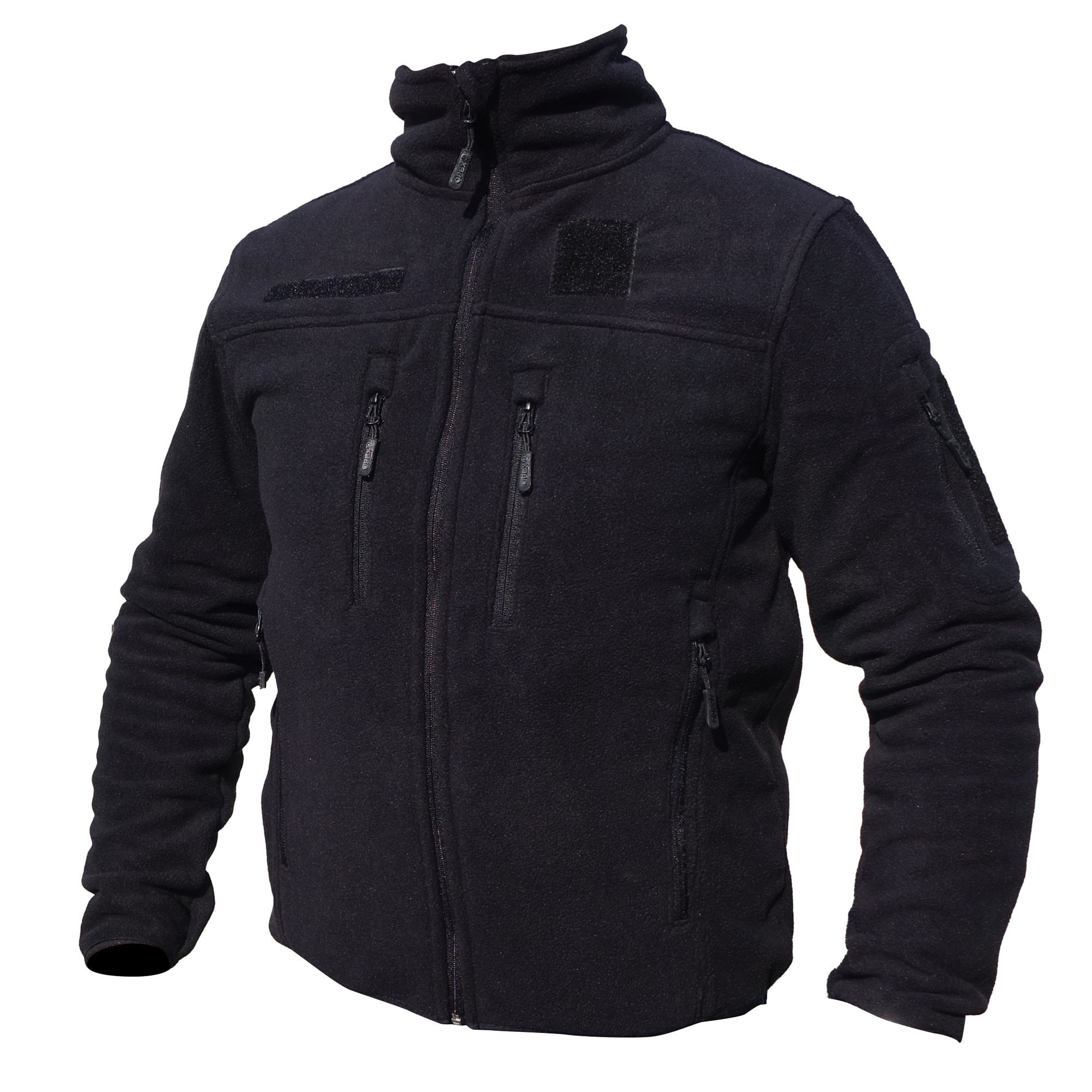 BLOUSON POLAIRE NOIR FITTE BLOUSON POLAIRE NOIR FITTE