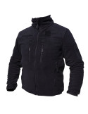 BLOUSON POLAIRE NOIR FITTE BLOUSON POLAIRE NOIR FITTE