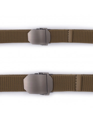 CEINTURE SANGLE COYOTE BOUCLE METAL