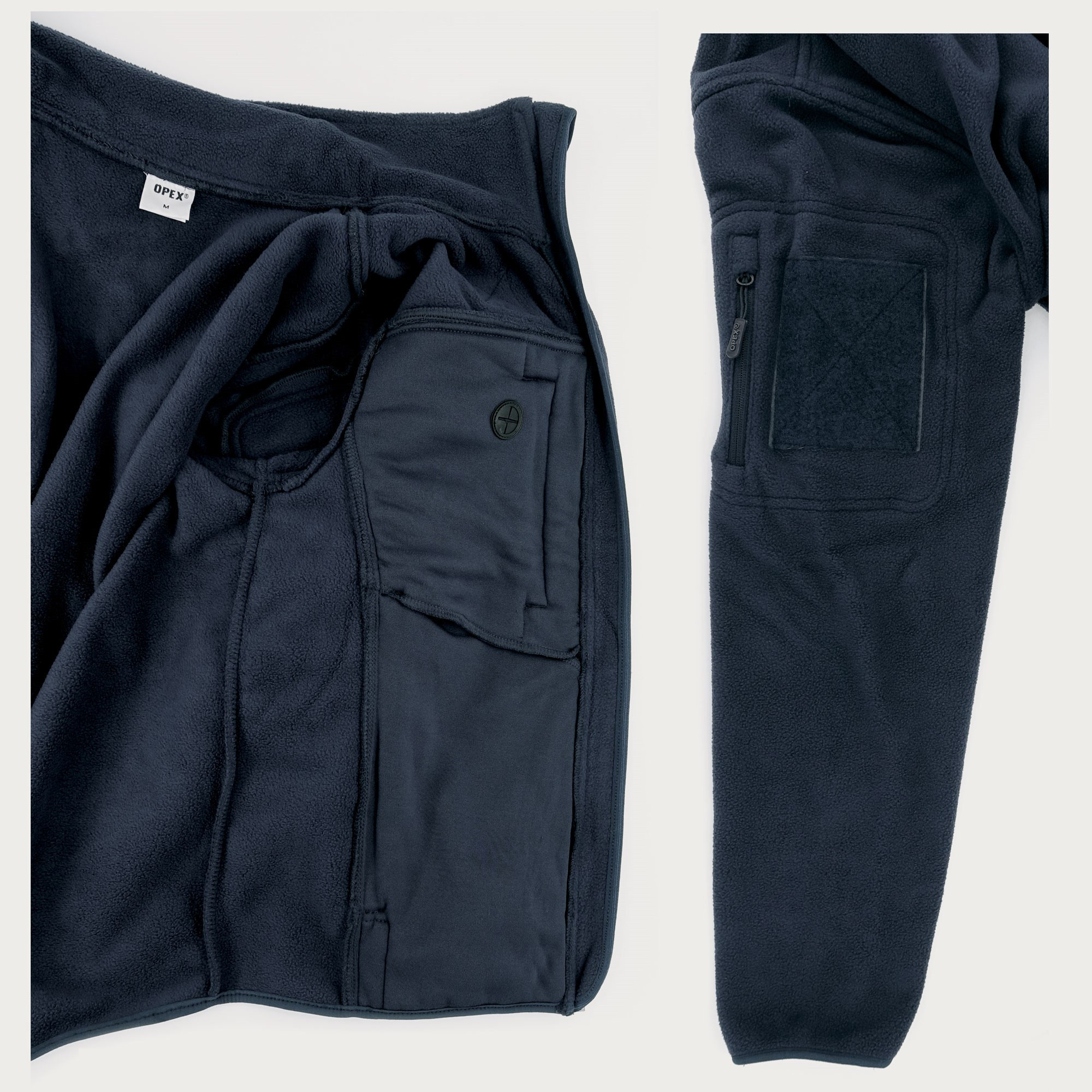 BLOUSON POLAIRE BLEU MARINE FITTE BLOUSON POLAIRE BLEU MARINE FITTE