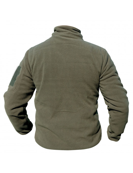 BLOUSON POLAIRE VERT ARMEE FITTE