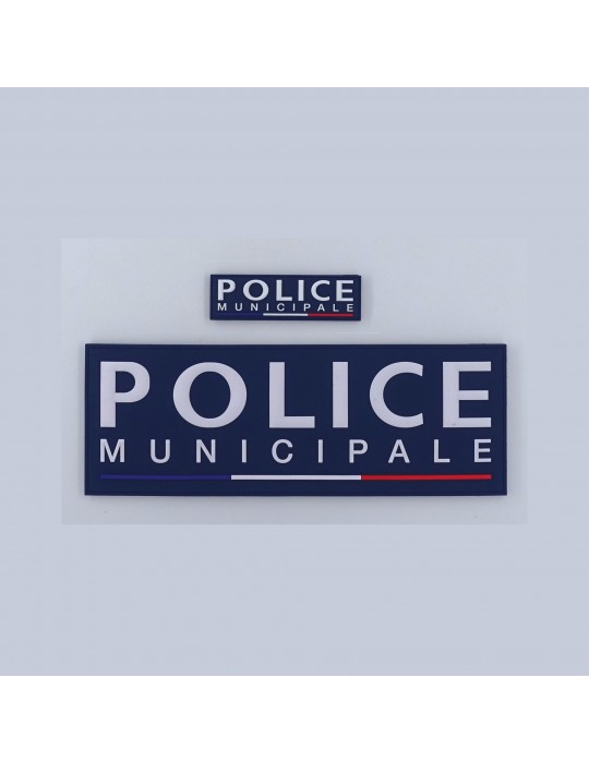 Bandeau d’identification souple Rubber haute densité  Police Municipale