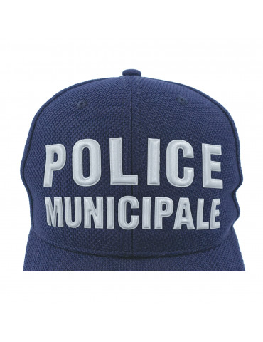 CASQUETTE ETE POLICE MUNICIPALE MARINE MESH