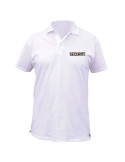 POLO BLANC BRODE SECURITE