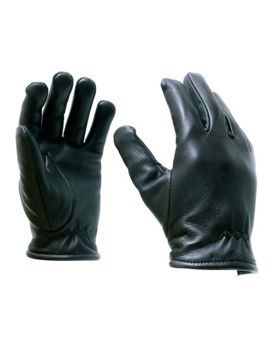 Gants en cuir souple doublés polaire