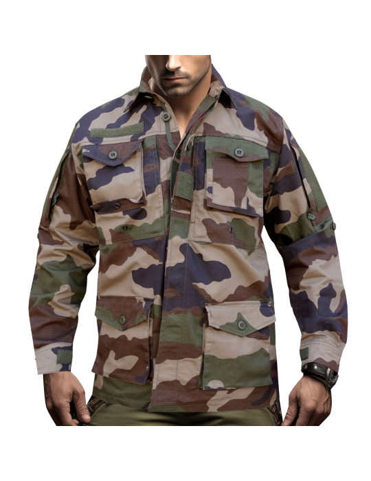 Chemise guerilla Ripstop multipoches Camo CE Opex