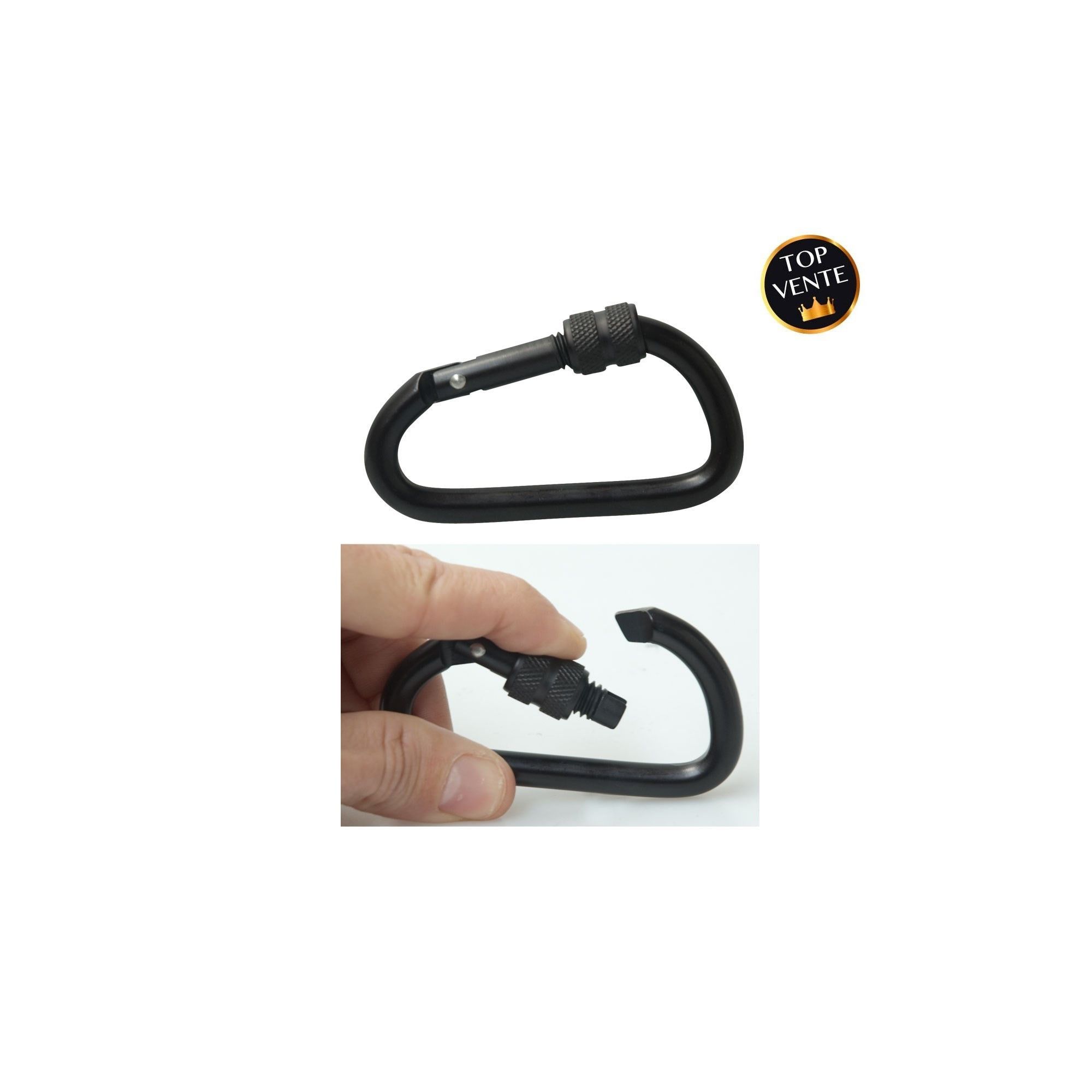 mousqueton sécurisé 2