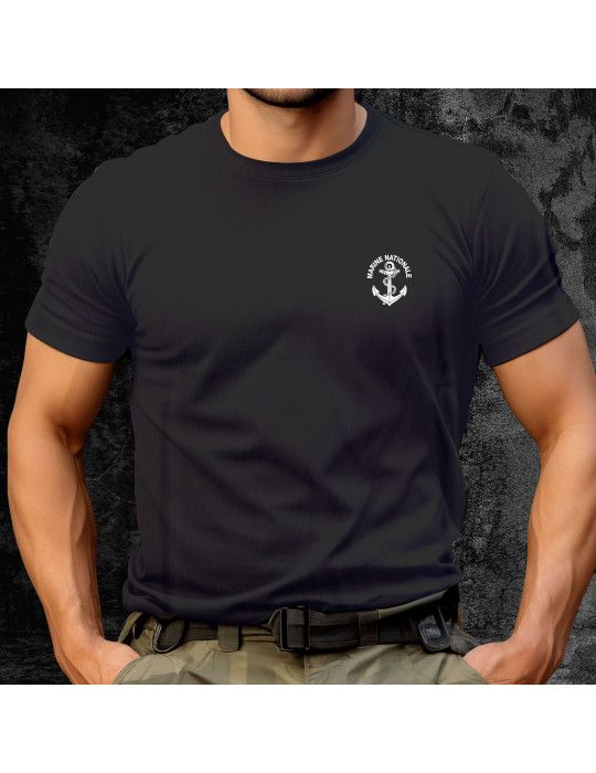 tshirt marine noir