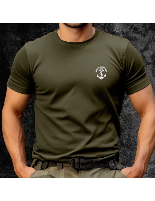 tshirt marine vert