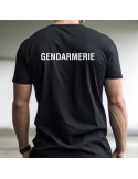 tshirt noir Gendarmerie Départementale tshirt noir Gendarmerie Départementale