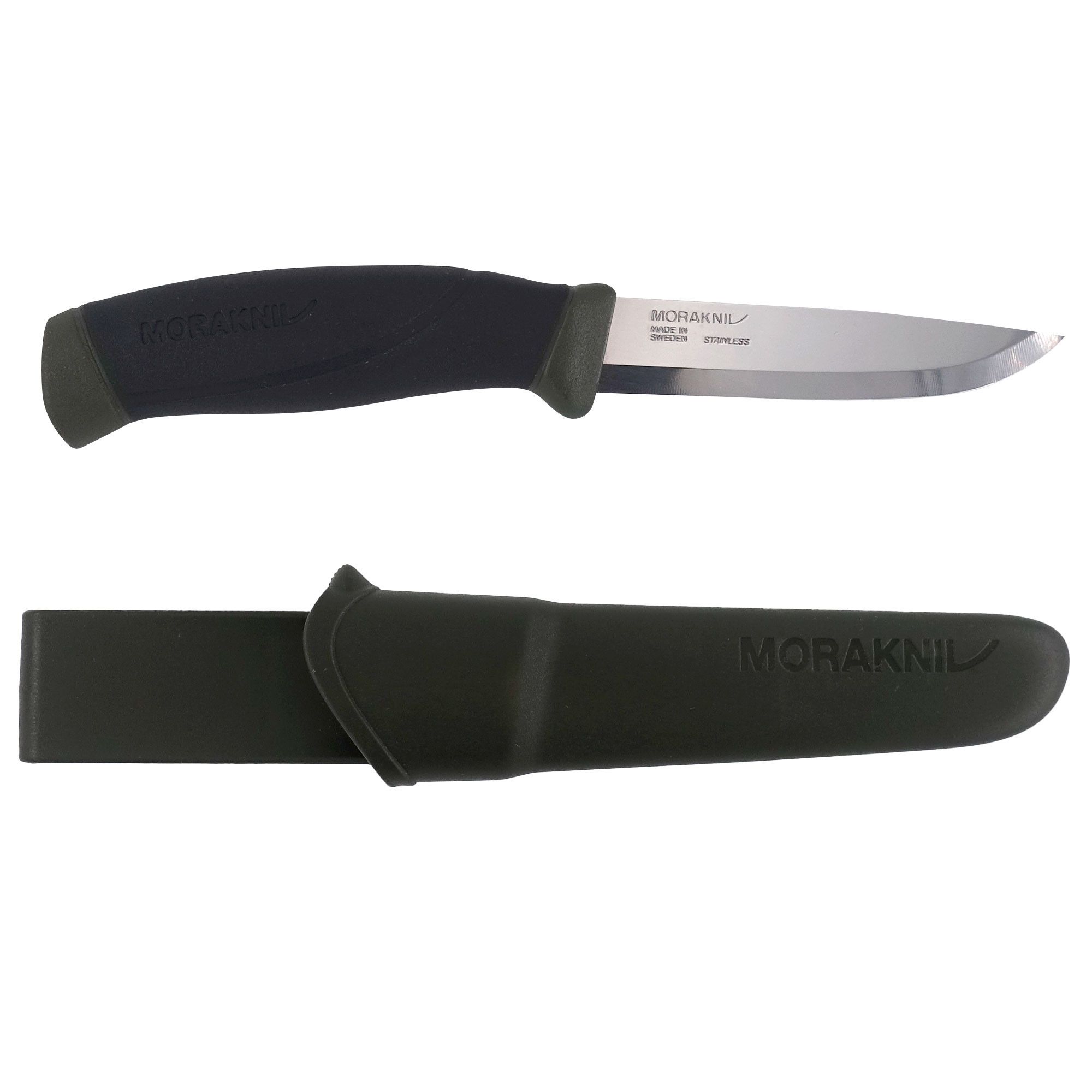 Couteau Companion Morakniv manche kaki et noir