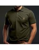 POLO VERT MC IMPRIME LEGION