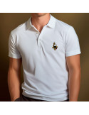 POLO BLANC BRODE LEGION