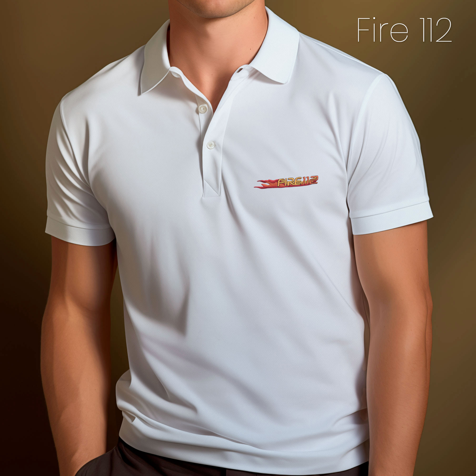 Polo blanc sapeurs Pompiers Polo blanc sapeurs Pompiers