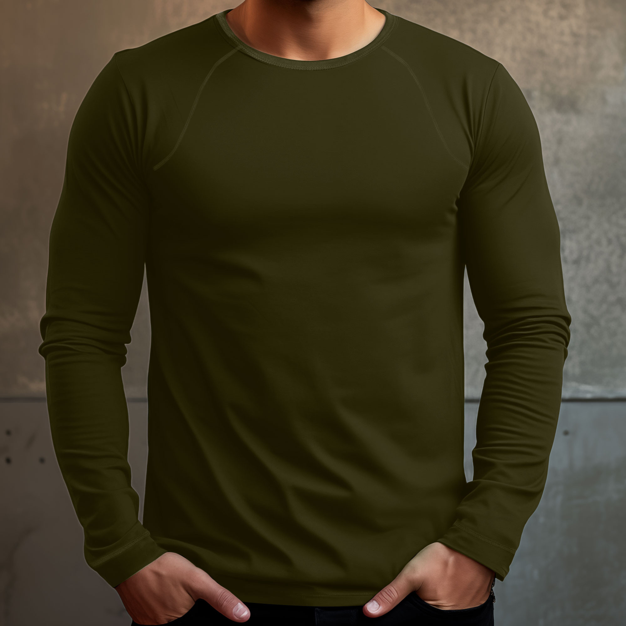 Tshirt vert en laine Tshirt vert en laine