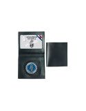 PORTE CARTE CUIR FORMAT CB + BILLET AVEC INSIGNE GENDARMERIE