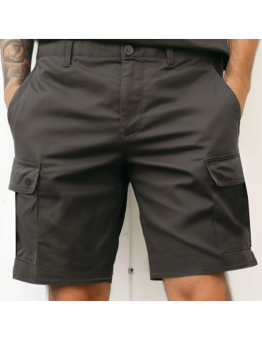 Bermuda short cargo kaki