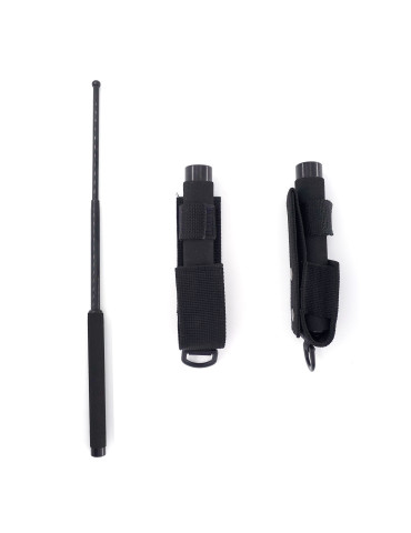 matraque télescopique acier trempé  66 cm